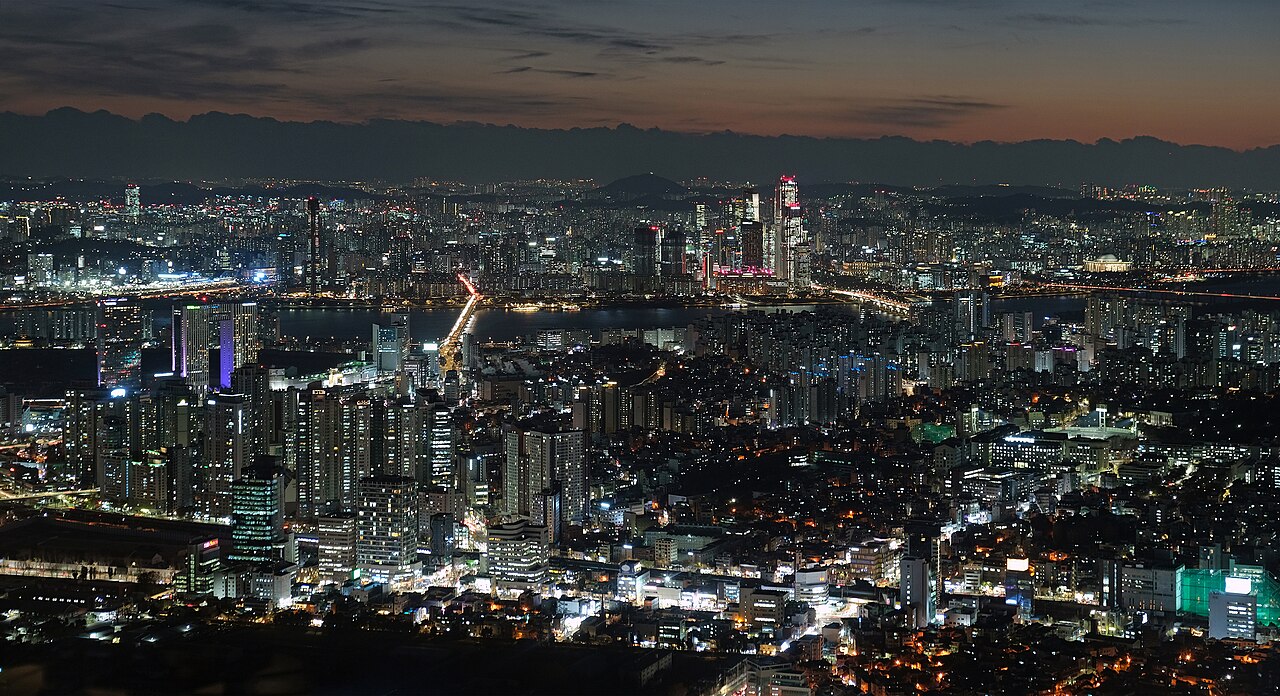 View from N Seoul Tower, Seoul