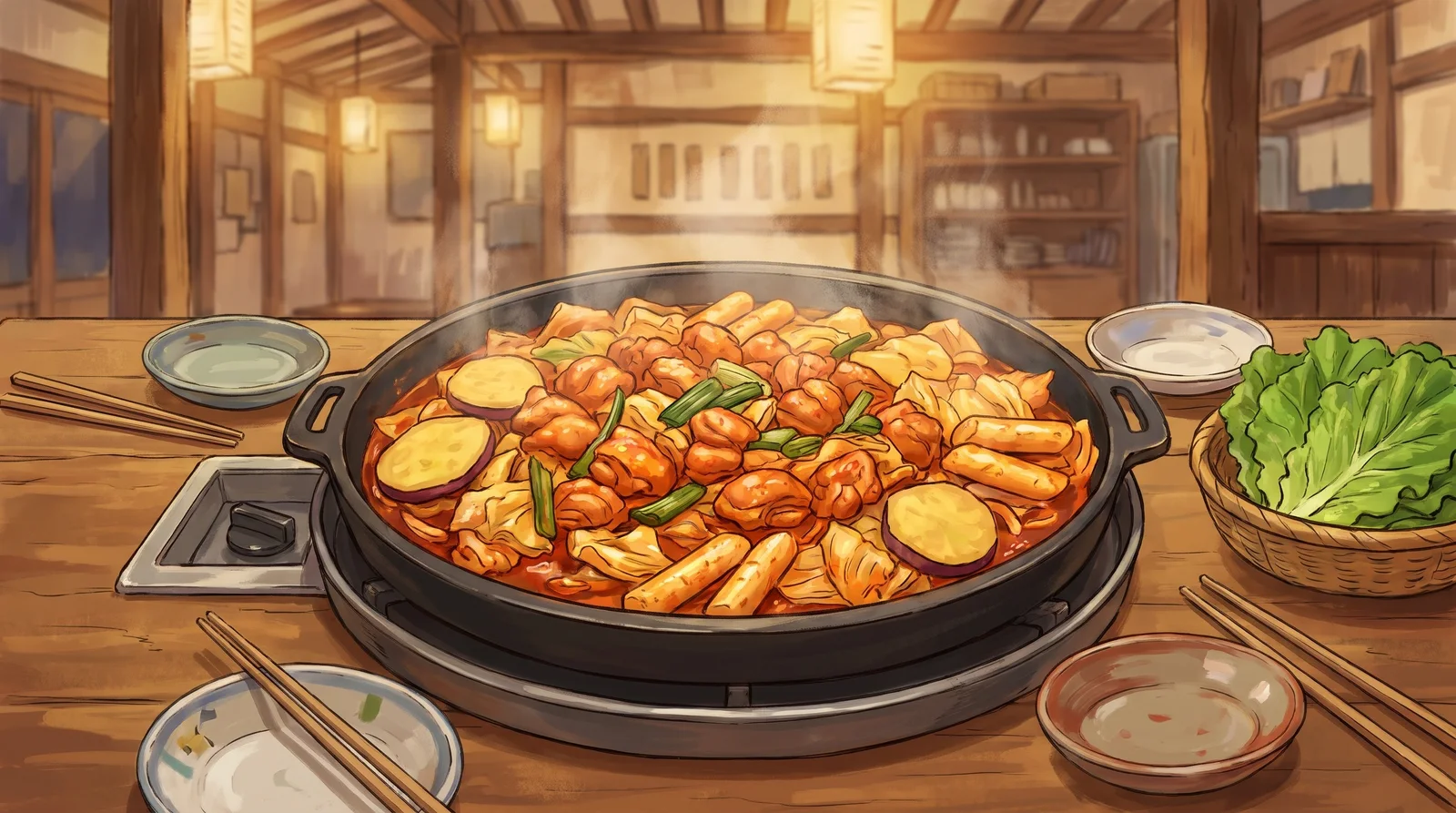 Dakgalbi Recipe: Spicy Stir-Fried Chicken from Chuncheon
