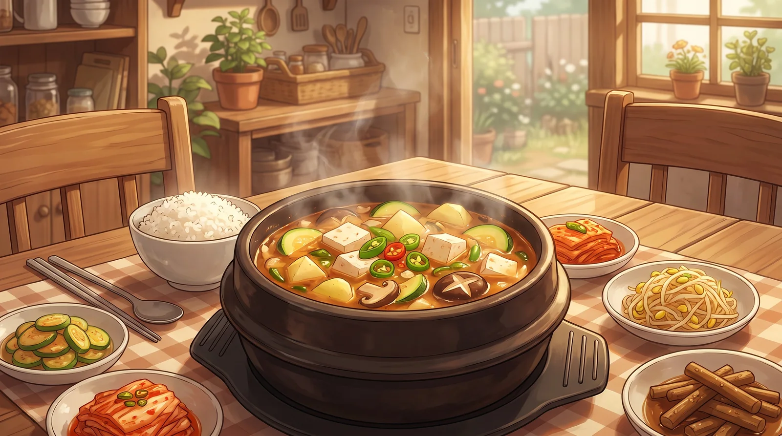 Doenjang Jjigae Recipe: Korean Soybean Paste Stew