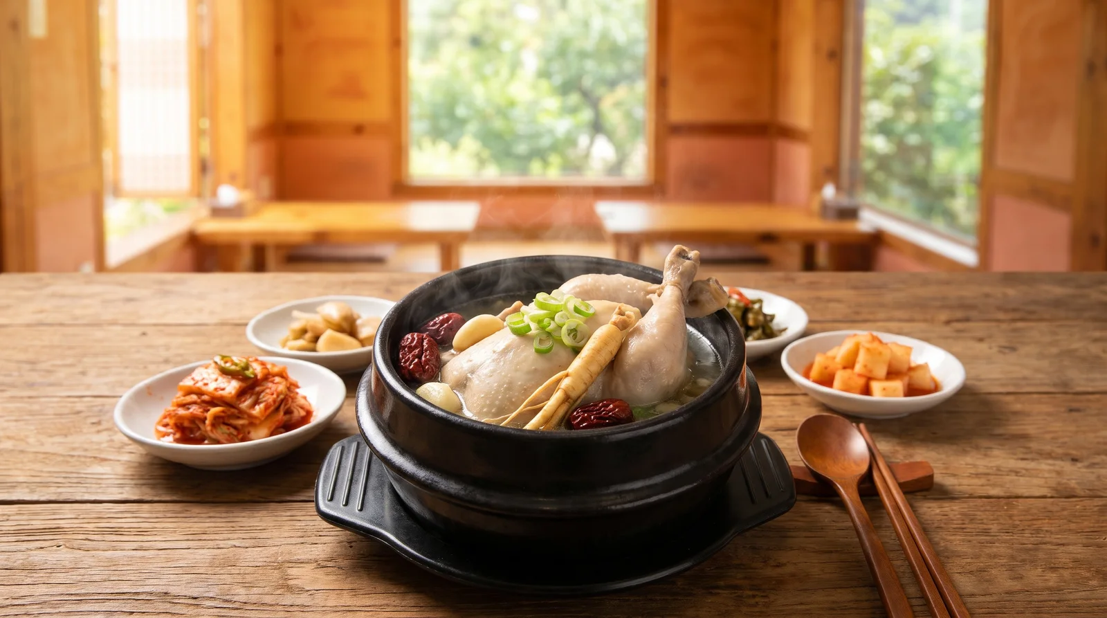 Samgyetang Recipe: Korean Ginseng Chicken Soup at Home