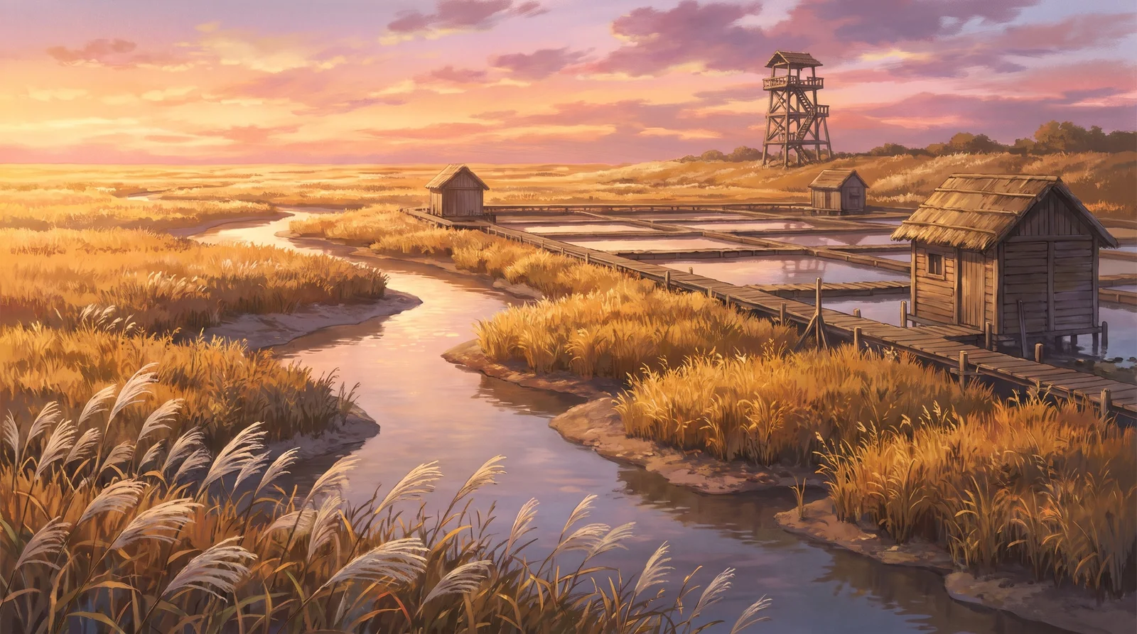 Siheung Gaetgol Eco Park: Salt Farm, Golden Reeds and a Tidal Creek near Seoul